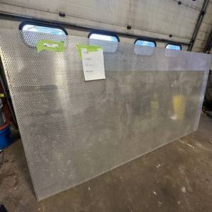 lot 153 image: Sheet of metal apear to be Aluminum