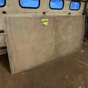 lot 163 image: Sheet of metal apear to be Aluminum