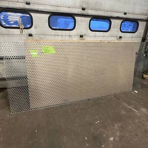 lot 167 image: Sheet of metal apear to be Aluminum