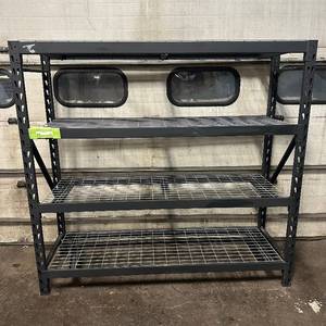 lot 184 image: Metal Shelf