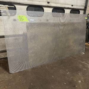 lot 186 image: Sheet of metal apear to be Aluminum
