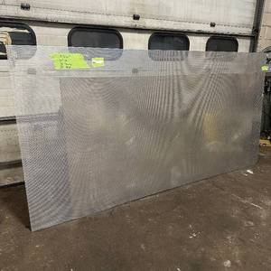 lot 187 image: Sheet of metal apear to be Aluminum