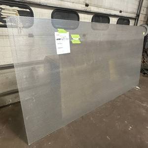 lot 189 image: Sheet of metal apear to be Aluminum