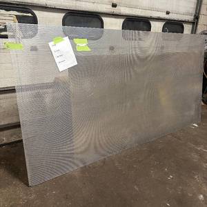 lot 190 image: Sheet of metal apear to be Aluminum