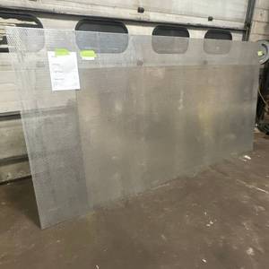 lot 193 image: Sheet of metal apear to be Aluminum