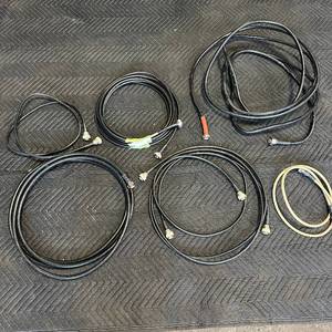 lot 257 image: Random Cables Possible RF connectors