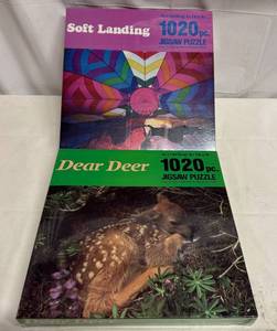 lot 14 image: MM. 2x 1,000 Piece Puzzles