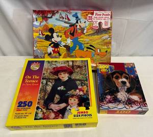 lot 20 image: MM. 3x Multi Piece Puzzles