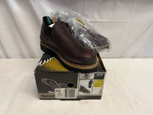 lot 21 image: Size 8.5 Womens Georgia Boots-Steel Toe