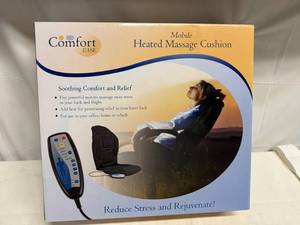 lot 66 image: Mobile Heated Massage Cushion