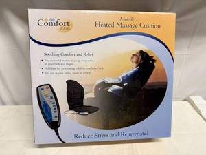 lot 67 image: Mobile Heated Massage Cushion