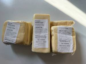 lot 136 image: UP. 3 Cheese Variety-Horseradish, Onion Jack