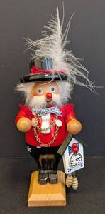 lot 8 image: Vintage Steinbach Nutcracker Black Forest Clockmaker Collectors Club