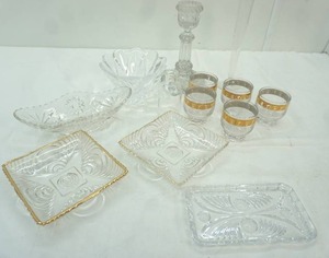 lot 48 image: Vintage Crystal and Other Clear Glassware