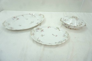 lot 75 image: Antique Haviland Limoges Porcelain Serving Set