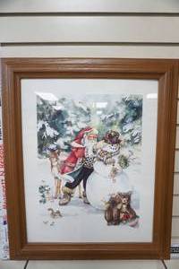 lot 91 image: Framed Art Print by Jodi Jensen Finishing Touches