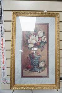 lot 146 image: Home Interior Print. Magnolia Topiary by Barbara Mock 14x22