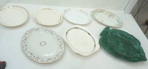 lot 184 image: Collection of Vintage China Platters