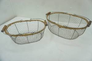 lot 209 image: Wire Baskets (2)