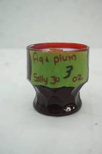lot 361 image: Vintage Royal Ruby Anchor Hocking Tumbler Candle Fig & Plum