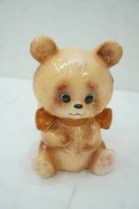 lot 419 image: Vintage Ceramic Teddy Bear Planter