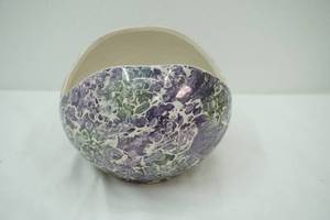 lot 444 image: Vintage 1960s McCoy Potter Cascade Line Vase