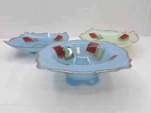 lot 499 image: Vintage Mid Century Modern Console Bowls