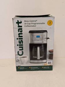 lot 20 image: CUISINART BREW CENTRAL 14-CUP PROGRAMMABLE COFFEE MAKER
