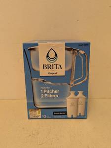 lot 34 image: BRITA PITCHER W 2 FILTERS