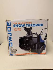lot 60 image: SNOWJOE 15A 22 ELECTRIC SNOW BLOWER