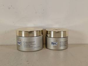 lot 80 image: (2) ROC RETINOL CORREXION LINE SMOOTHING MAX HYDRATION CREAM