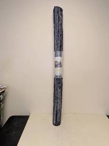 lot 123 image: NEW THRESHOLD AREA RUG (5x7) INDIGO INDUSTRIAL