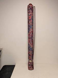 lot 137 image: NEW OPALHOUSE (51x611) AVENUE BOLD PERSIAN REDNAVY