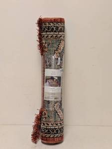 lot 142 image: NEW THRESHOLD RUNNER ( 28x84) JEWEL SPICE