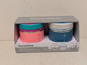lot 155 image: NEW THERMOFLASK INSULATED FOOD JAR 2PK.
