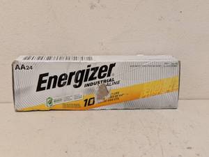 lot 164 image: NEW ENERGIZER AA BATTERIES 24PK.