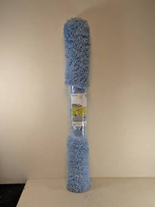 lot 110 image: NEW ROOM ESSENTIALS AREA RUG (4x5x6) BLUE