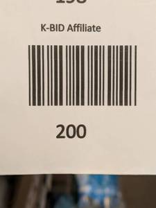 lot 200 image: (2) NEW THYME & TABLE SIGNATURE SERIES CERAMIC CANISTER WITH LID