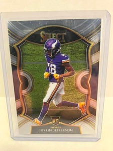 lot 3 image: Justin Jefferson RC - 2020 Panini Select Concourse