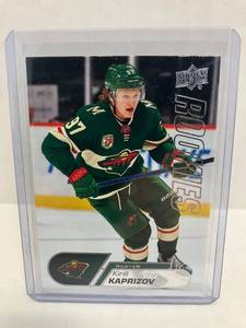 lot 4 image: Kirill Kaprizov RC - 2020-21 Upper Deck