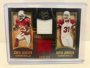 lot 10 image: Chris Johnson  David Johnson Dual Jersey #199