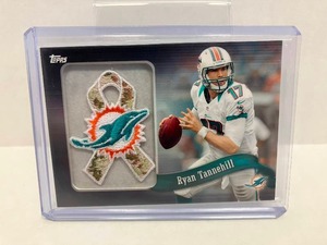 lot 12 image: Ryan Tannehill Camo Ribbon Patch