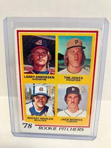 lot 18 image: 1978 Topps Jack Morris Rookie