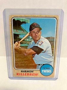lot 19 image: 1968 Topps Harmon Killebrew