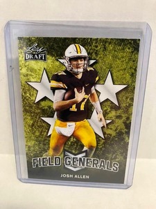 lot 73 image: 2018 Leaf Josh Allen Rookie