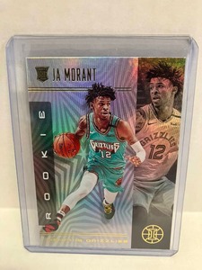 lot 76 image: 2019-20 Panini Illusions Ja Morant RC