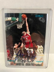 lot 78 image: 1995 Classic Autographs Lance Hughes