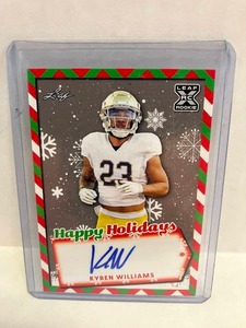 lot 82 image: 2022 Leaf Kyren Williams RC Auto