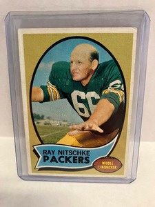 lot 91 image: 1970 Topps Ray Nitschke