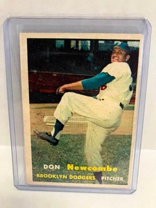 lot 118 image: 1957 Topps Don Newcombe